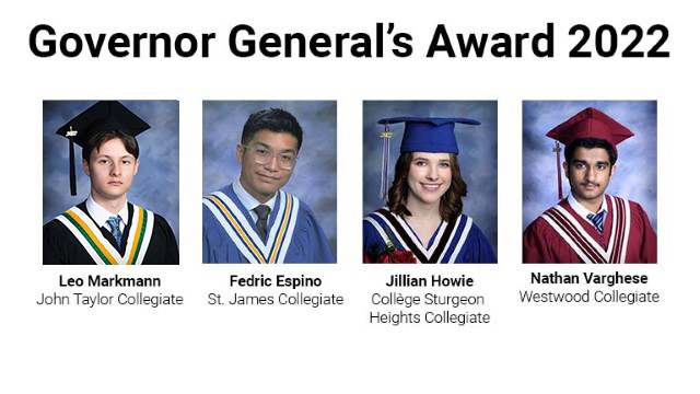Governor General's Award Recipients 2022