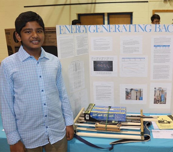 Tharindu with project.jpg