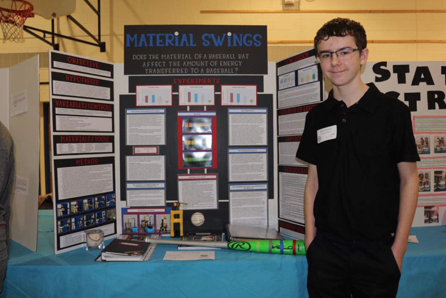 Noah Davidson with his project.png