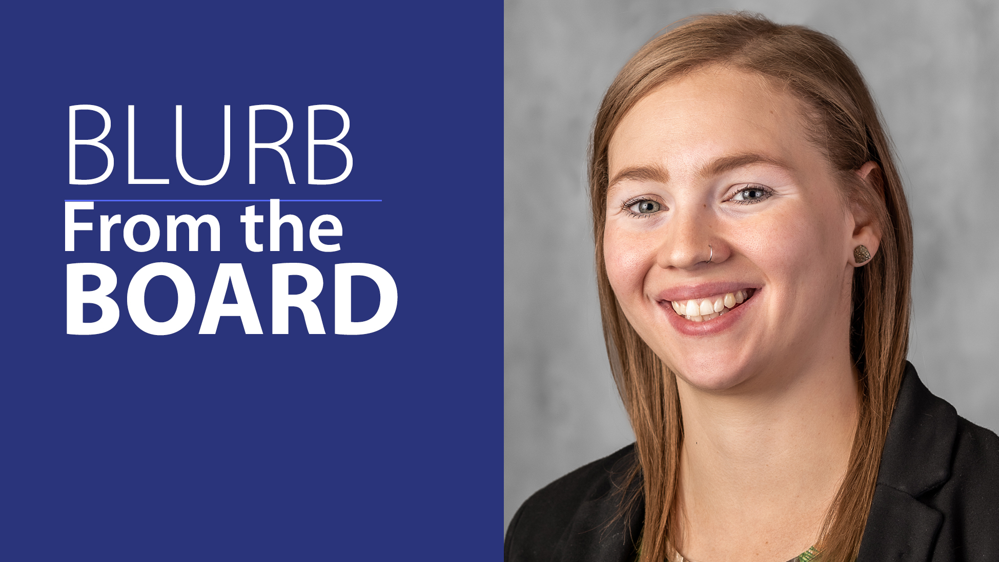 Blurb from the Board