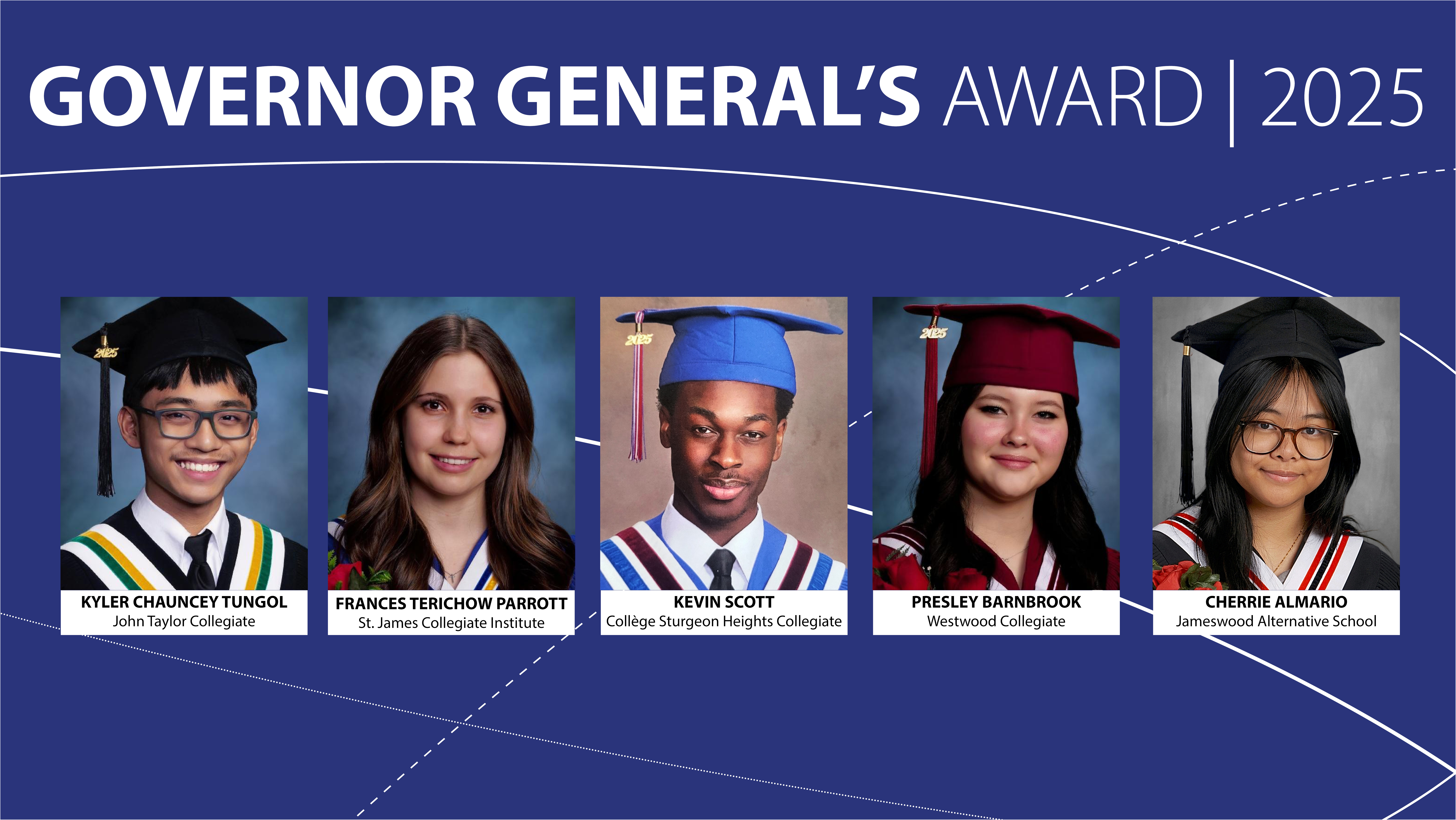 2025 Governor General's Award Recipients