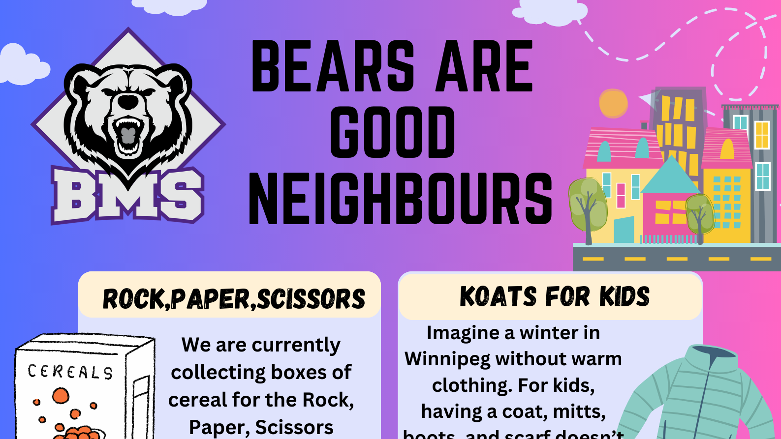 Bears Are Good Neighbours