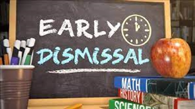 Early Dismissal 1st & 3rd Tuesday 3:05 PM