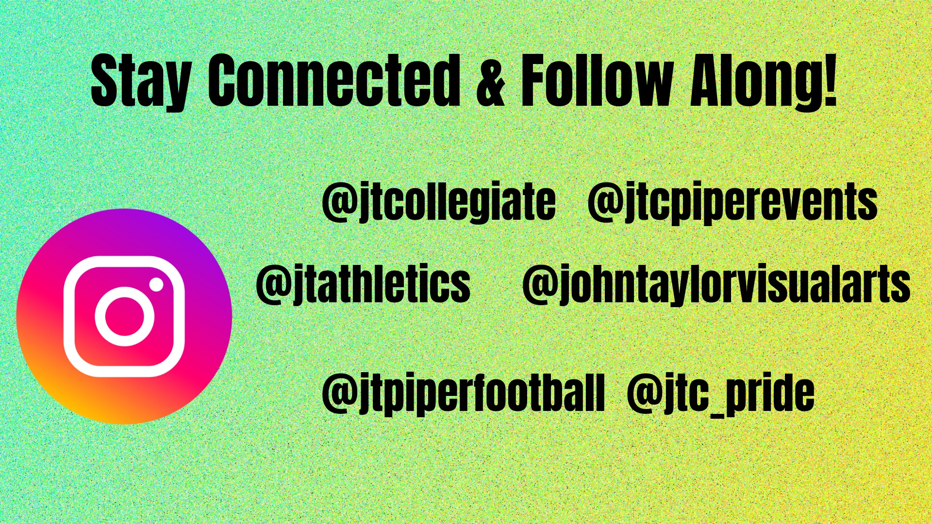 Stay Connected & Follow Along!