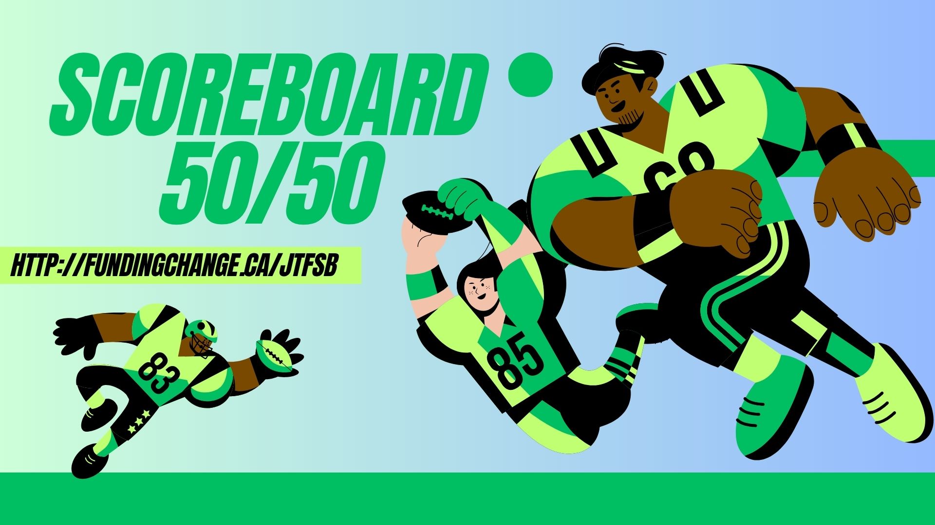 Scoreboard 50/50