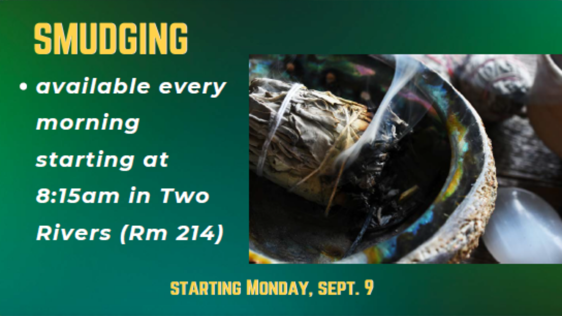 Smudging