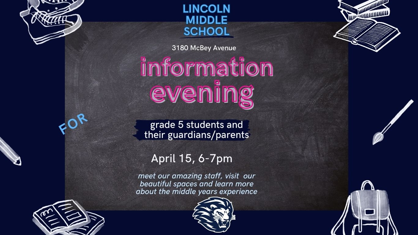 Grade 6 Information Evening