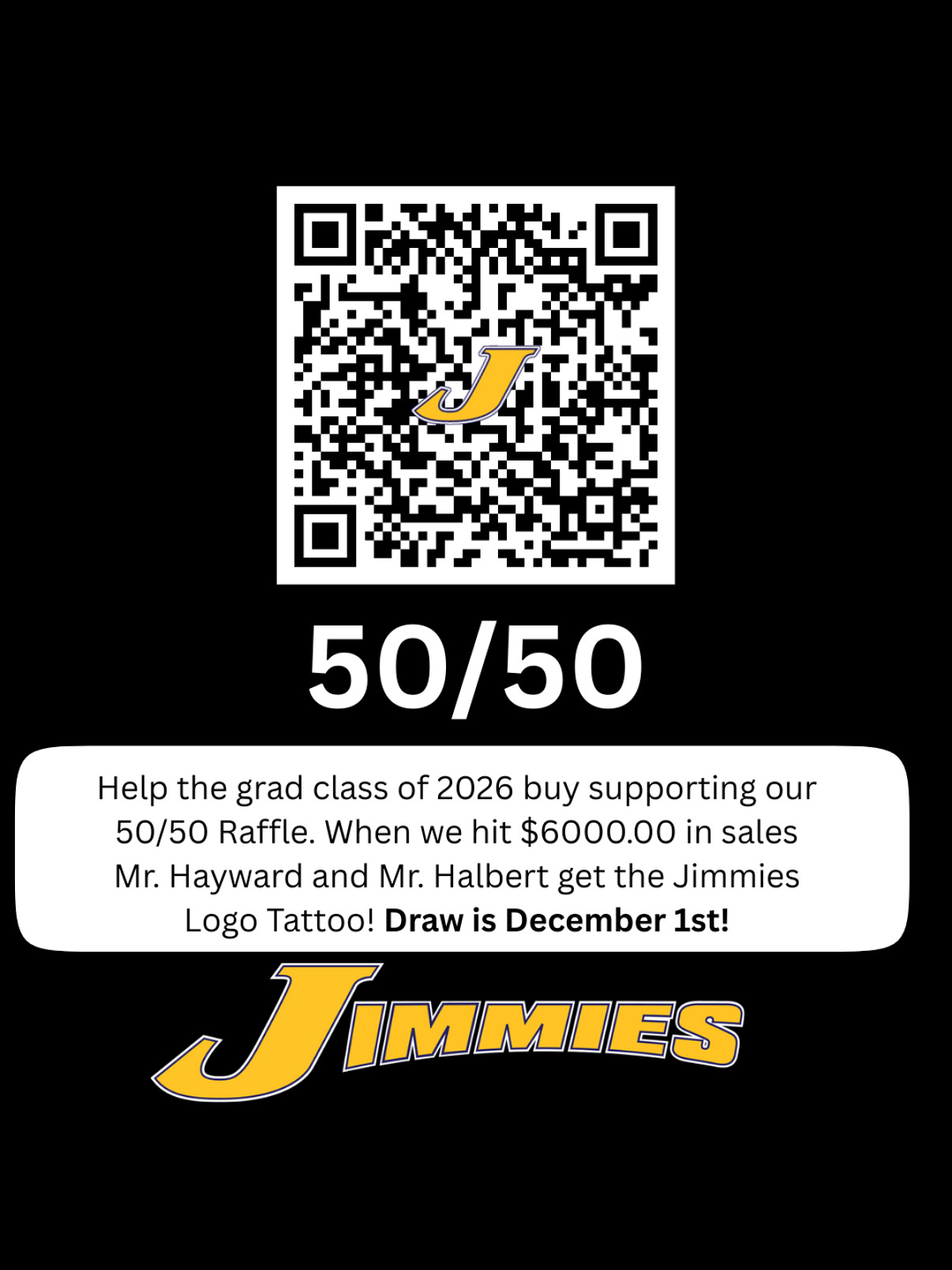 Grad 2026 50/50 Fundraiser Raffle