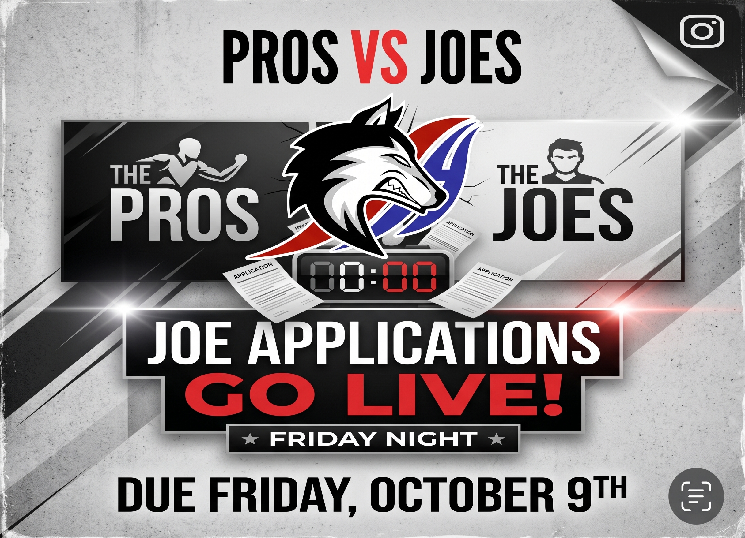 The wait is OVER, Huskies! Pros vs. Joes is BACK! 🚨💨