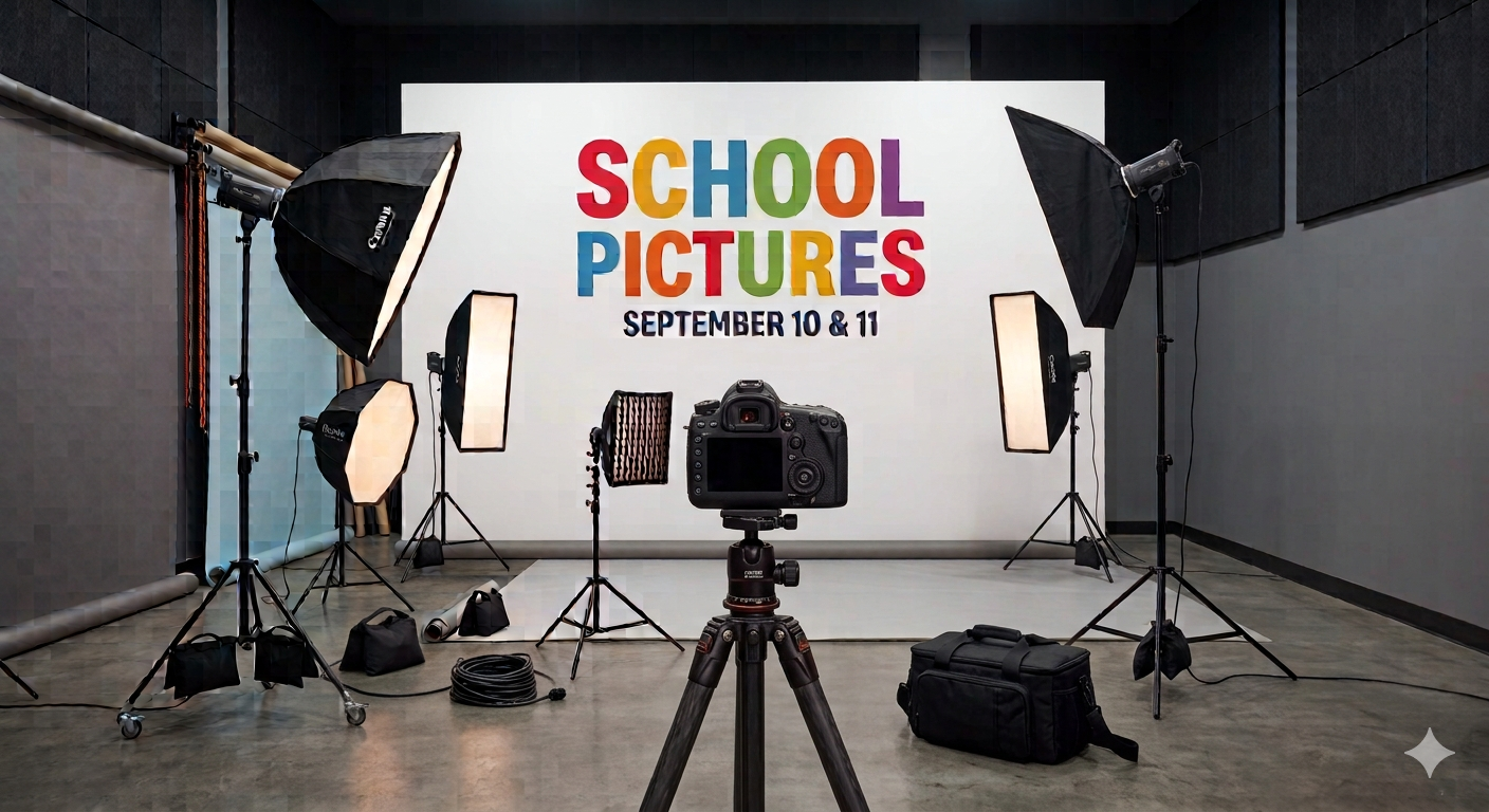 Picture Day is Sept. 10th & 11th.  