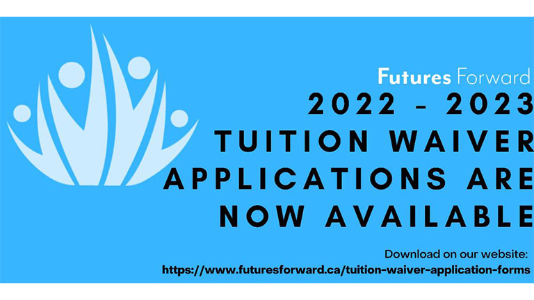 Futures Forward 2022 - 2023 Tuition Wavier applications are now available